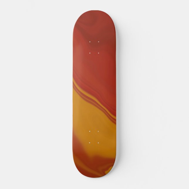 Skateboard marron (Recto)