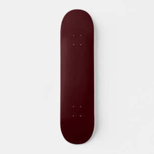 Skateboard Marron rouge foncé