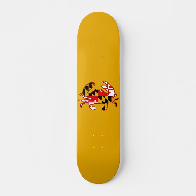 Skateboard Maryland Flag Crab (Devant)