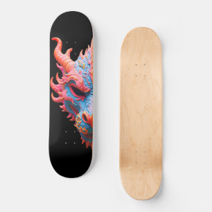 Skateboard Masque de dragon Aurora
