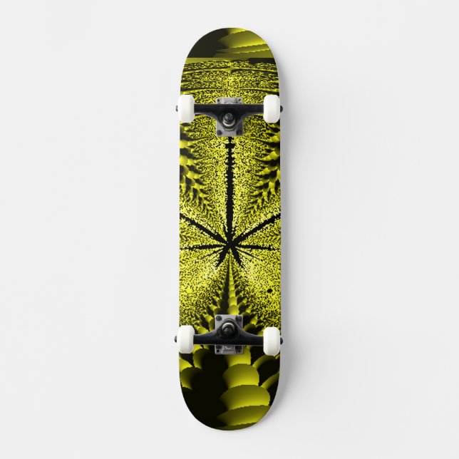 Skateboard Mauvaise herbe (Recto)