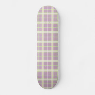 Skateboard Mauve & Pastels Plaid