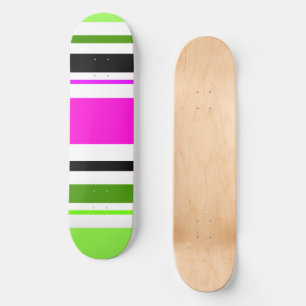 Skateboard MAZIPOODLES Stripes Spaghetti 153