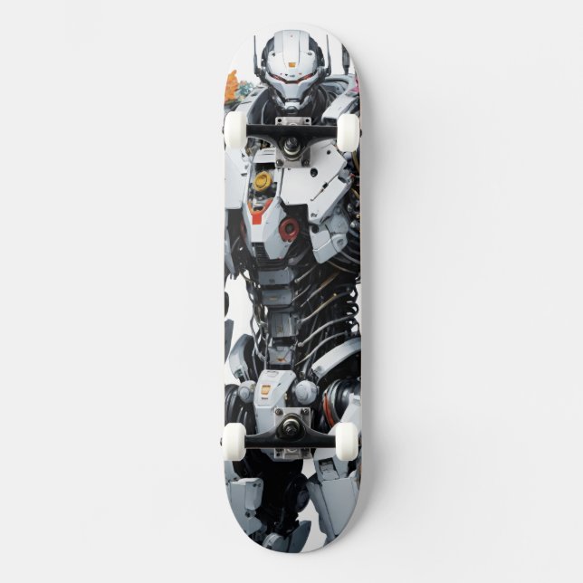 Skateboard Mech Robot (Recto)