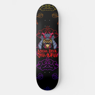 Skateboard Mecha Devil Samurai