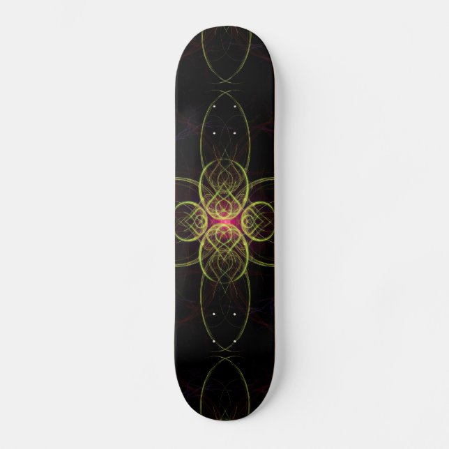 Skateboard Médaillon rouge de Linandara (Recto)