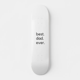 Skateboard meilleur papa jamais foncé