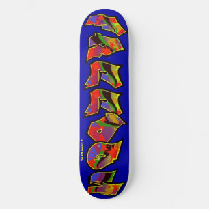 SKATEBOARD MEILLEURS SKATEBOARDS - GRAFFITI DE LA LIBERTÉ - P