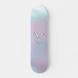 Skateboard Mère de style perle Taurus Zodiac Horoscope