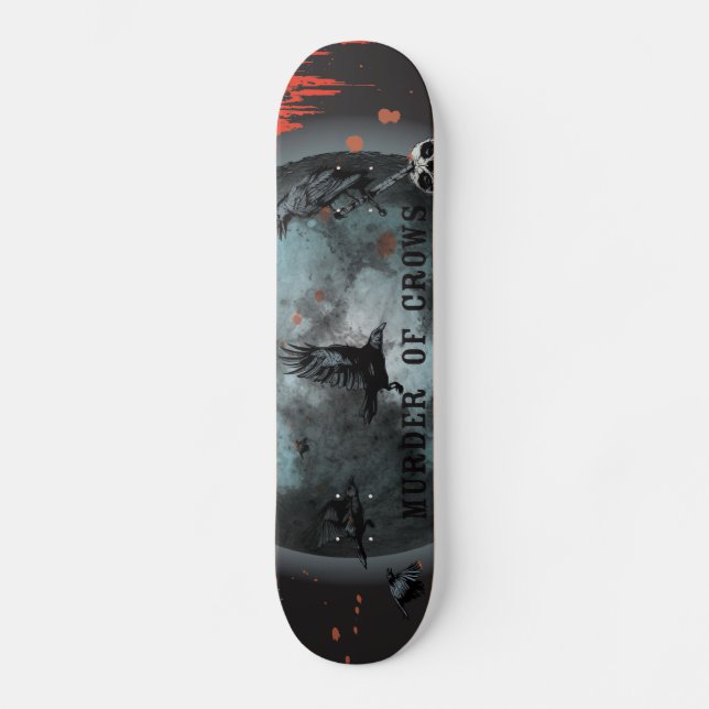 Skateboard meurtre-de-corneilles (Recto)