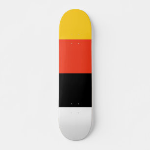 Skateboard miccosukee flag indien ethnie autochtone américain