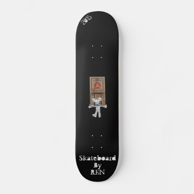 Skateboard "Mickey" By REN (Recto)