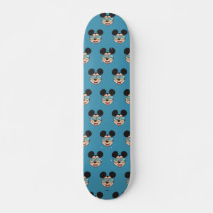 Skateboard Mickey Lunettes de soleil tropicales Mickey
