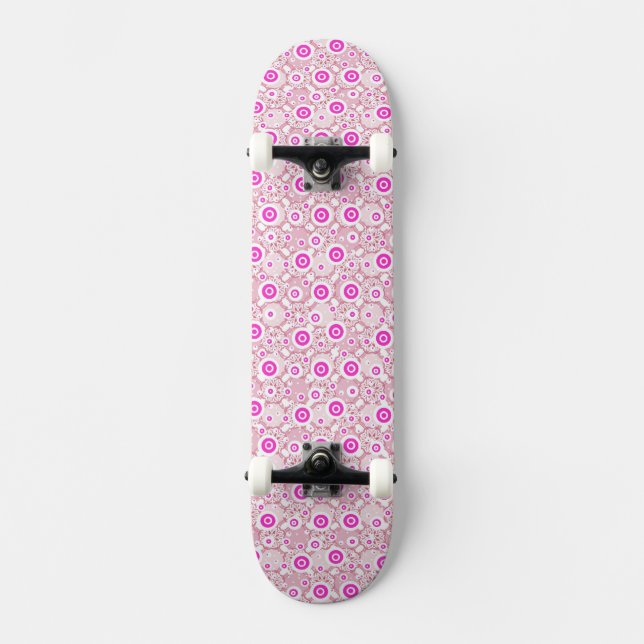 Skateboard Mignons points pincés abstraits motifs (Recto)