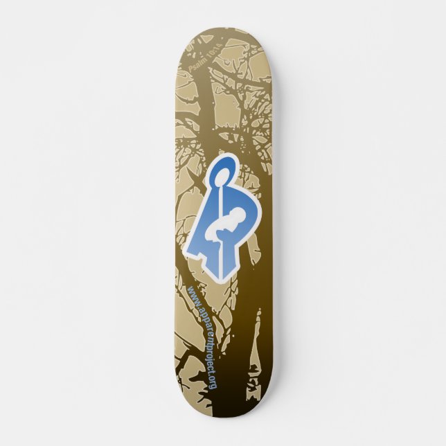 Skateboard Mini-carte du projet apparent (Devant)