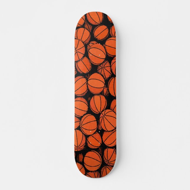 Skateboard Mister Basketball Cool Élément Personnalisé Pro De (Devant)