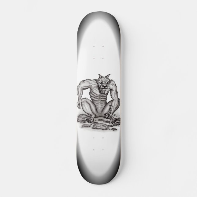 Skateboard Mix-créature - Troll, Golem et Diable (Recto)