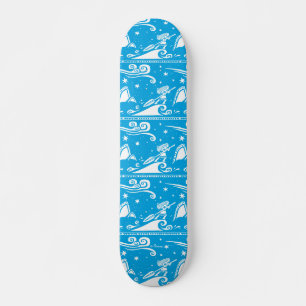 Skateboard Moana   Voile Par Les Étoiles - Motif