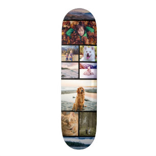 Skateboard Modèle de collage de photo
