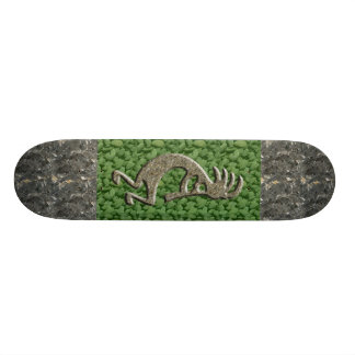 Skateboard Modèle de marbre et vert de Kokopelli - de roche