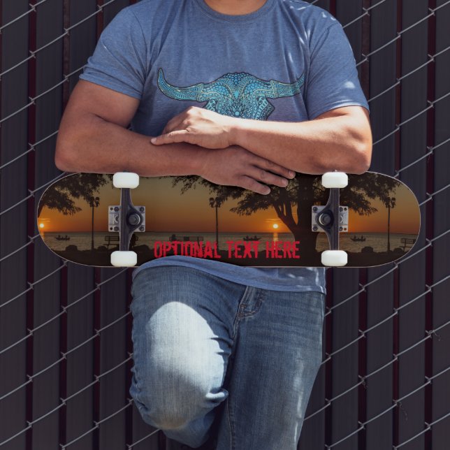 Skateboard Modèle de photo horizontale 3x2 (Extérieur 3)