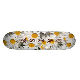 Skateboard Modèle de planche à roulettes de marguerite