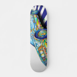 Skateboard Modèle de voiture Graffiti