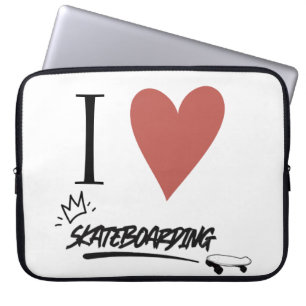 Skateboard Modern I love skateboarding     Case-Ma Laptop Sleeve