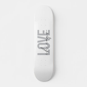 Skateboard Moderne, cool, simple, minimal, design Love Chicag