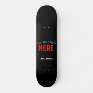 SKATEBOARD MODERNE ET MODERNE PERSONNALISABLE NOIR VÉRIFIÉ