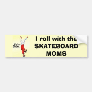 Skateboard Moms Bumper Sticker