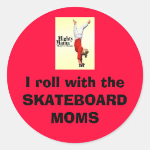 Skateboard Moms Sticker