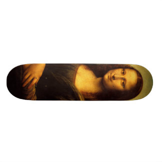 Skateboard Mona Lisa
