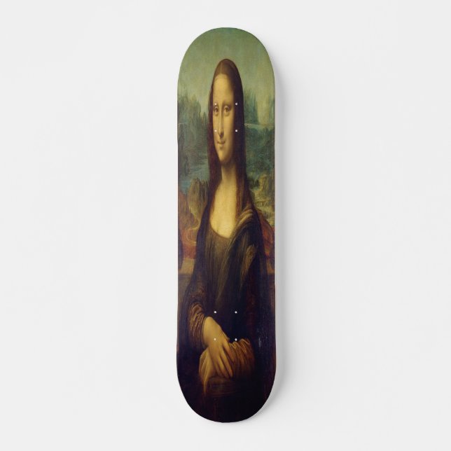 Skateboard Mona Lisa (Devant)