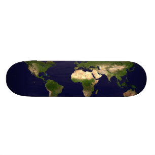 Skateboard Monde entier - Planète Terre