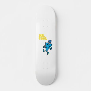 Skateboard Monsieur le Cool   Lettres jaunes