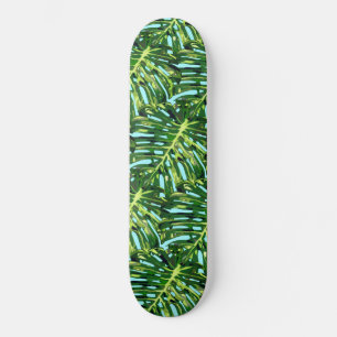 Skateboard Monstère tropicale Feuilles - Nature Travel