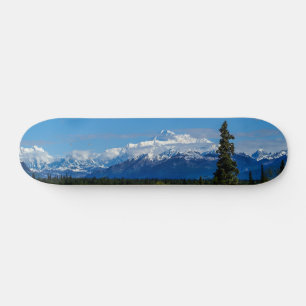 Skateboard Mont McKinley en Alaska