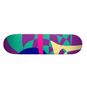 Skateboard Montagnes et planète