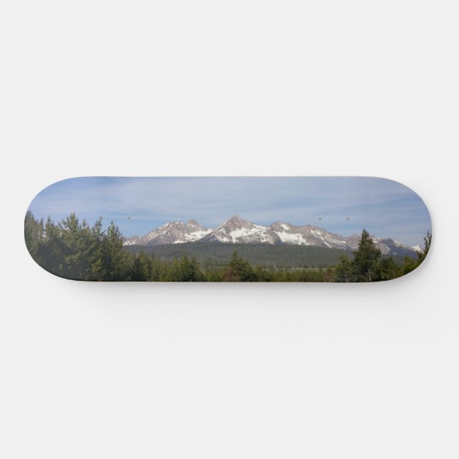 Skateboard Monts Sawtooth Idaho (Horz)