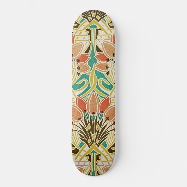 Skateboard Motif #11 de Nouveau d'art (Recto)