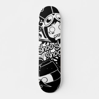 Skateboard Motif A.S.D