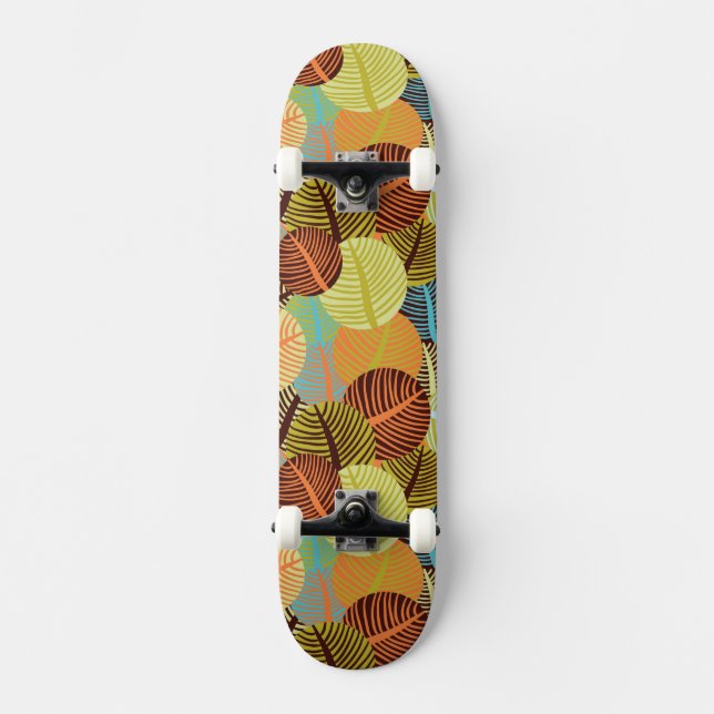 Skateboard Motif abstrait (Recto)