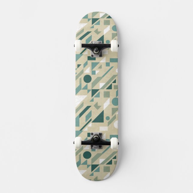 Skateboard Motif abstrait (Recto)