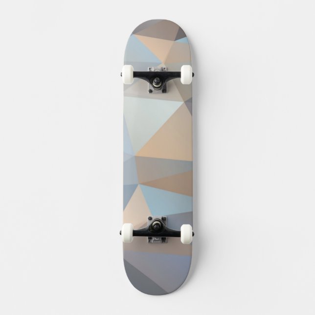 Skateboard Motif abstrait frais de triangle (Recto)