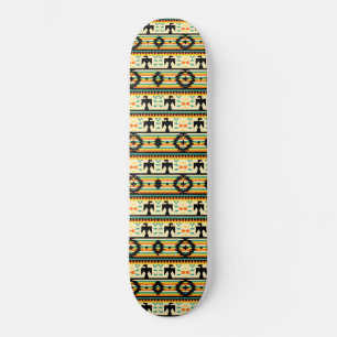 Skateboard Motif amérindien