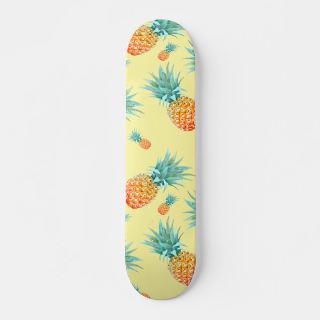 Skateboard Motif ananas (Devant)