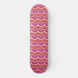 Skateboard motif arc-en-ciel de la fierté lesbienne