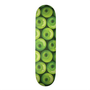 Skateboard Motif avec les pommes vertes