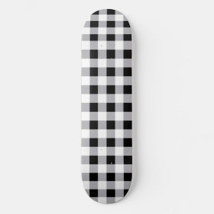Skateboard Motif blanc gris gris